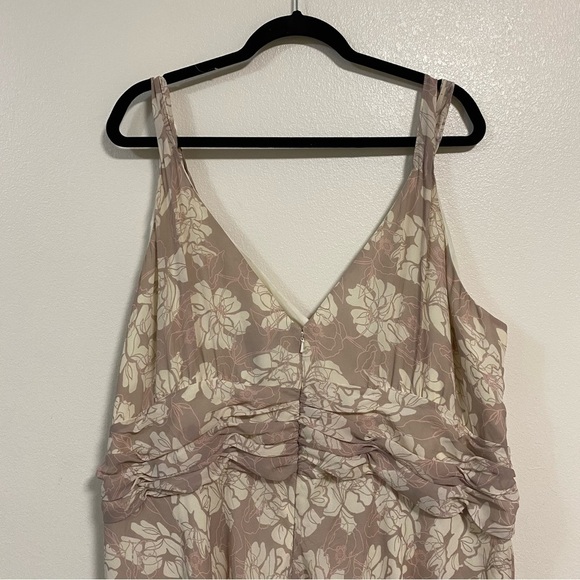 Lane Bryant Sleeveless MIDI Floral print Dress Size 26 - Picture 8 of 12